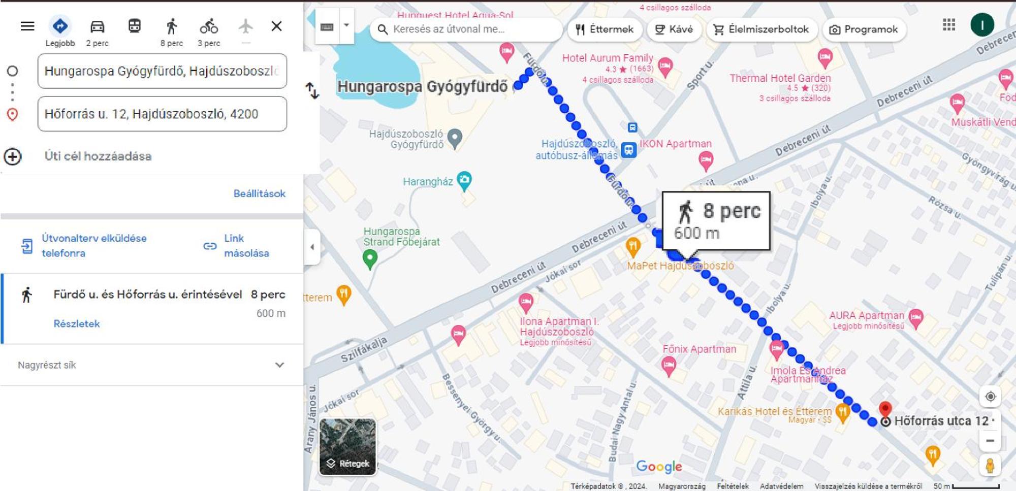 Imola Es Andrea Apartmanhaz 3 Hajdúszoboszló Esterno foto